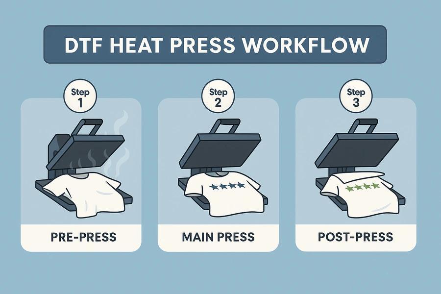 Heat Press Workflow